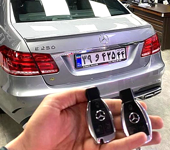 ساخت ریموت بنز e250 